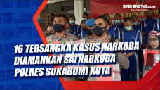 16 Tersangka Kasus Narkoba...