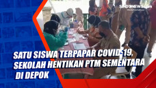 Satu Siswa Terpapar...