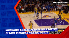 Warriors Sukses Permalukan...