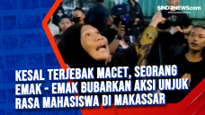 Kesal Terjebak Macet,...