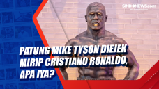 Patung Mike Tyson Diejek...