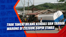 Truk Tangki Hilang Kendali...