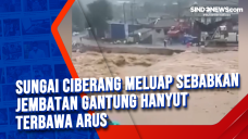 Sungai Ciberang Meluap...
