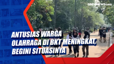 Antusias Warga Olahraga...