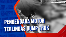 Pengendara Motor Terlindas...