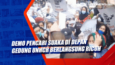 Demo Pencari Suaka di...