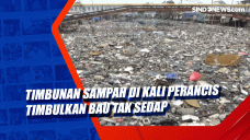 Timbunan Sampah di Kali...