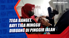 Tega Banget, Bayi Tiga...