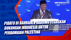 Pidato di Bahrain, Prabowo...