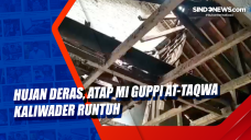 Hujan Deras, Atap MI...