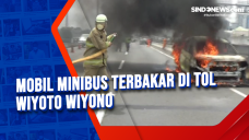 Mobil Minibus Terbakar...