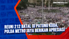 Reuni 212 Batal di Patung...