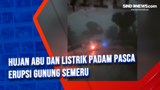 Hujan Abu dan Listrik...