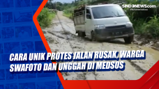 Cara Unik Protes Jalan...