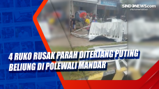 4 Ruko Rusak Parah Diterjang...