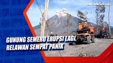 Gunung Semeru Erupsi...