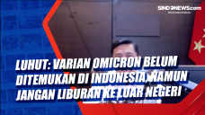 Luhut: Varian Omicron...