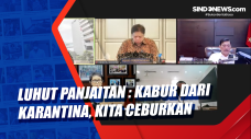 Luhut Panjaitan : Kabur...