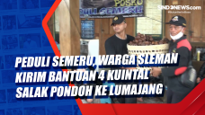 Peduli Semeru, Warga...