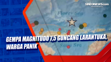 Gempa Magnitudo 7,5...