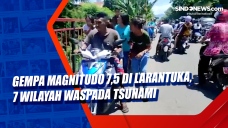 Gempa Magnitudo 7,5...