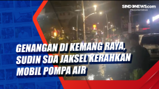 Genangan di Kemang Raya,...