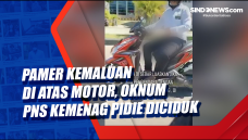 Pamer Kemaluan di Atas...