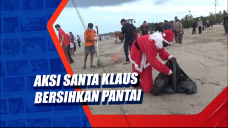 Aksi Santa Klaus Bersihkan...