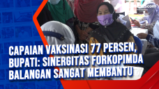 Capaian Vaksinasi 77...