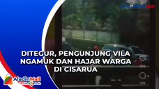 Ditegur, Pengunjung...