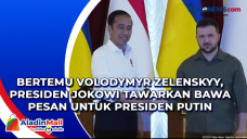 Bertemu Volodymyr Zelenskyy,...