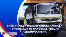 Truk Trailer Muatan...