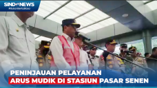 Menhub Budi Karya Tinjau...