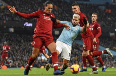 Sergio Aguero: Van Dijk...