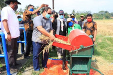 Beras Bantuan dari Pemkab...