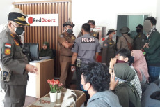 Razia PSBB di Tangsel,...