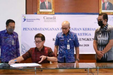 Bupati Klungkung Tandatangani...