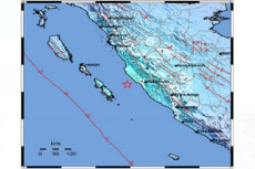 Gempa 5,7 SR di Bengkulu,...