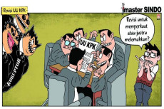 UU KPK Tak Diteken Jokowi,...