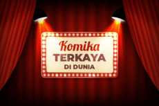 10 Komika Terkaya di...