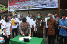 Barang Bukti Narkoba...