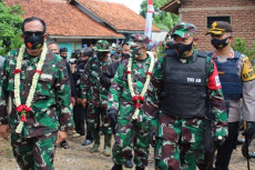 Warga Desa Lokasi TMMD...