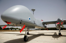 Drone Israel Jatuh di...