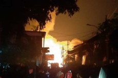Kebakaran di Pasar Timbul...
