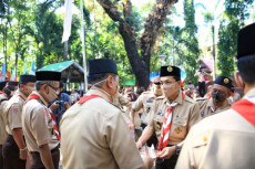 Apel Terbatas Hari Pramuka,...