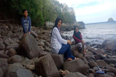 Pantai Benteng di Batu...