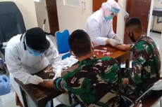 Pastikan Sehat, 61 Prajurit...