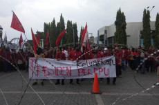 Aksi Damai Tolak Omnibus...