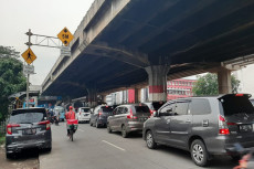 Kemacetan di Jalan DI...