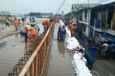 Laut Pasang, Genangan...